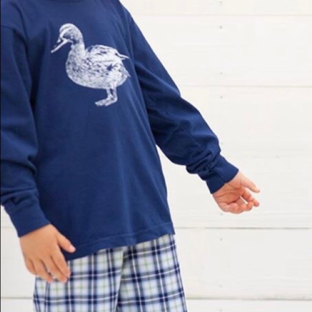 Shrimp & Grits Kids Boys Plaid Pant Set